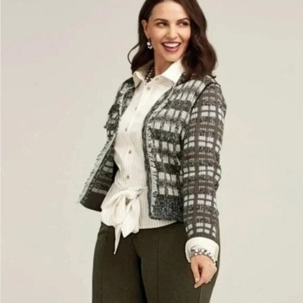 Cabi Sweater/Blazer - Size Small. Style 4097